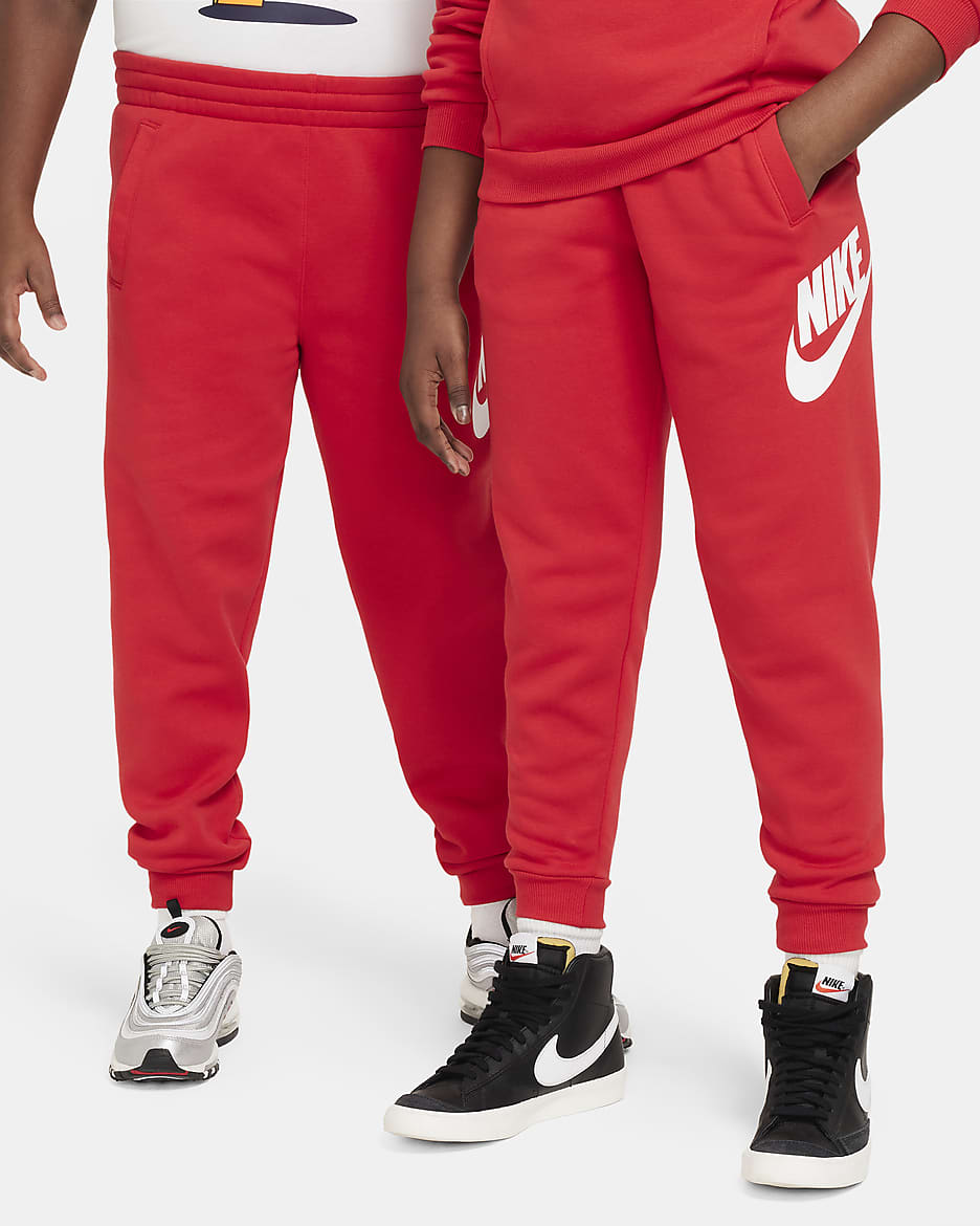 White and red nike sweatpants sale